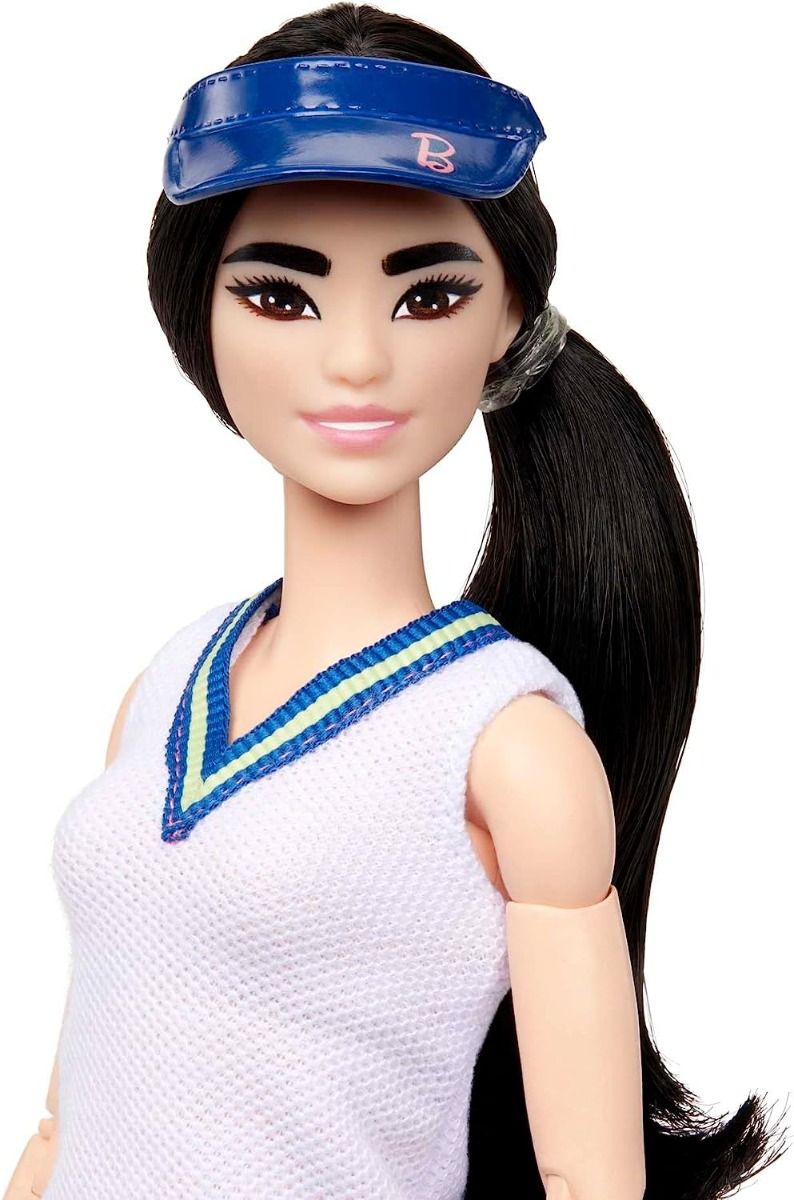 باربي دمية لاعبة تنس دمية مع اكسسوارات Barbie