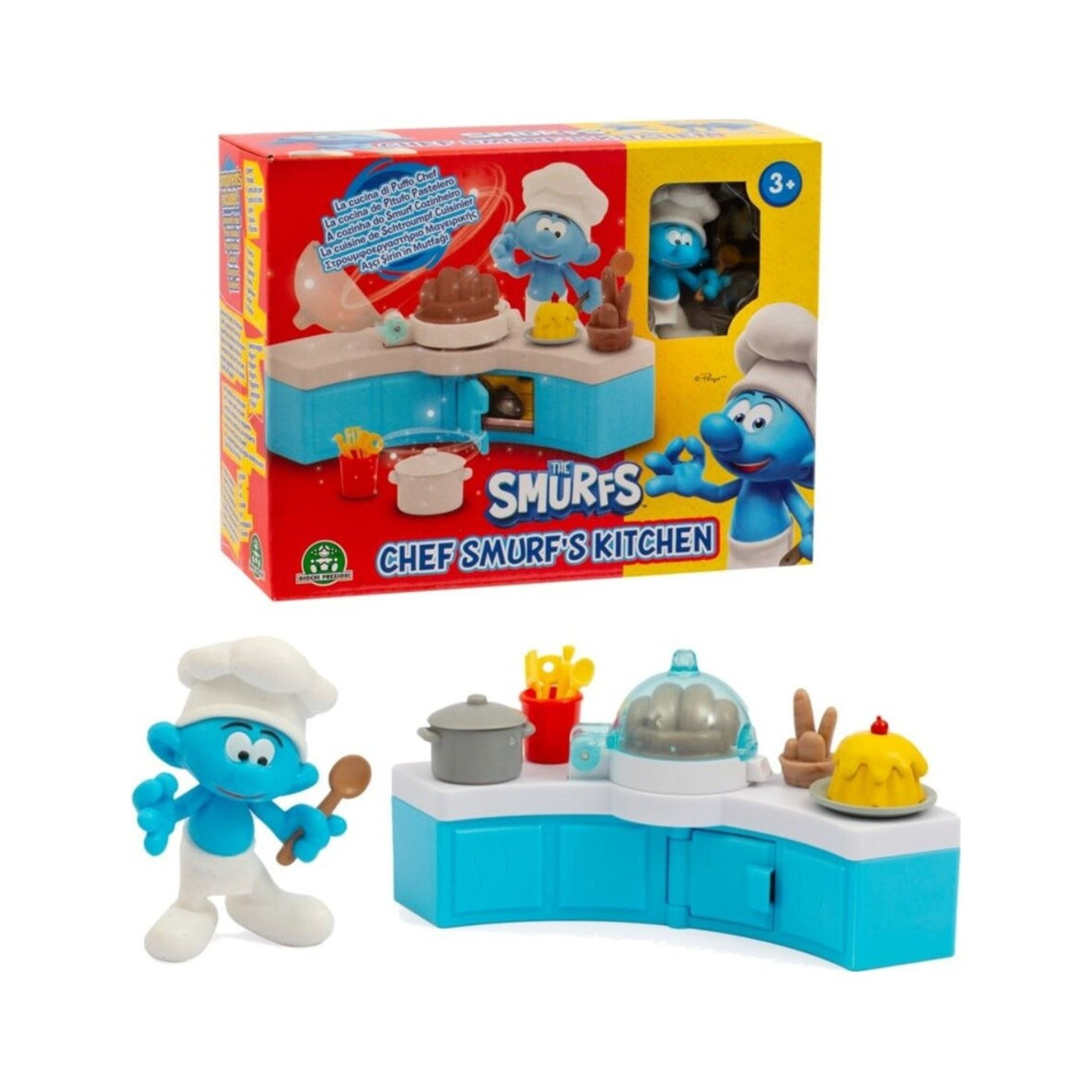 ذا سميرفز مطبخ السنافر متنوع دمية مع اكسسوارات The Smurfs