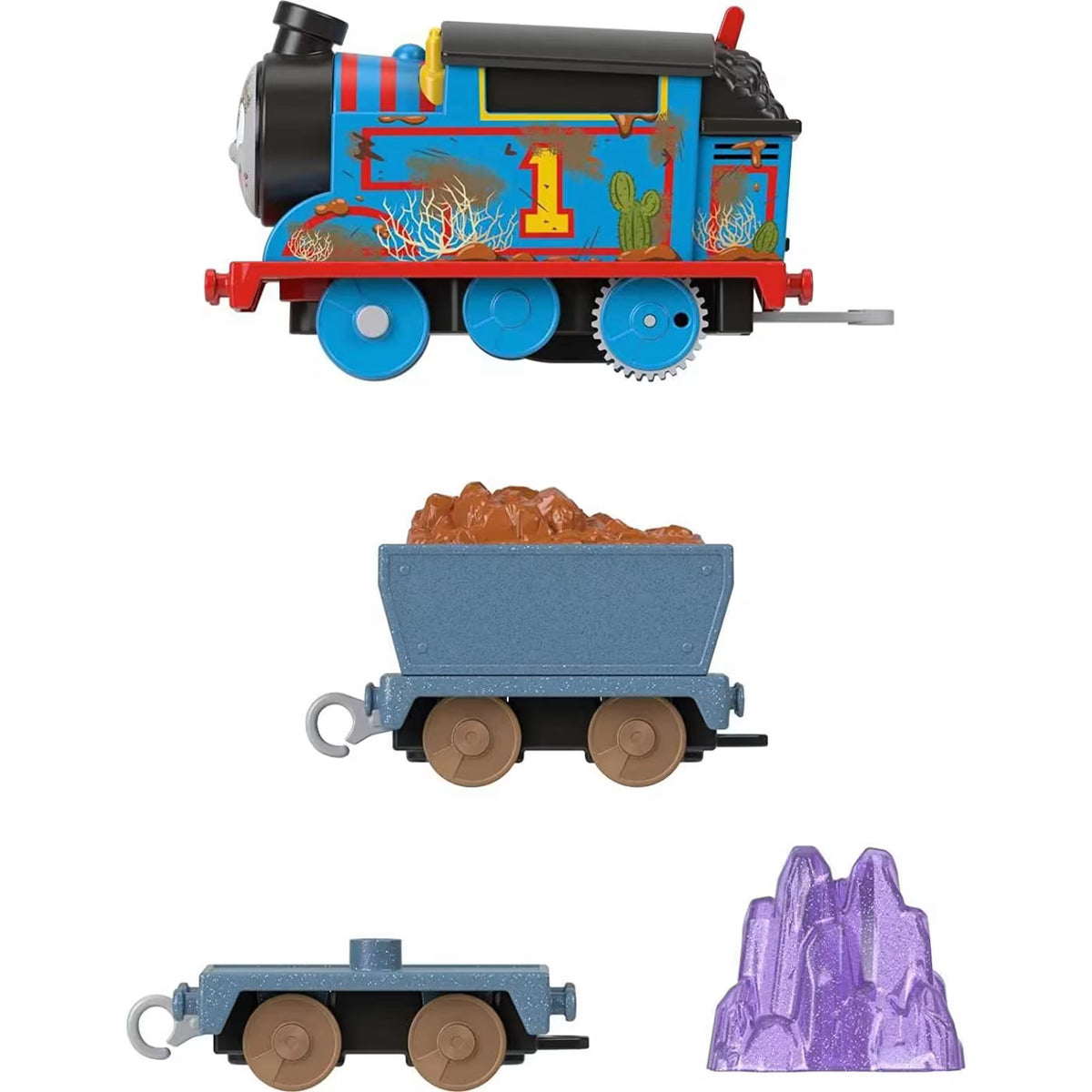 توماس قطار الآلي كهوف الكريستال مركبات مع مسار Thomas and Friends