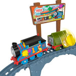 توماس قطار توصيل الطلاء مركبات مع مسار Thomas and Friends