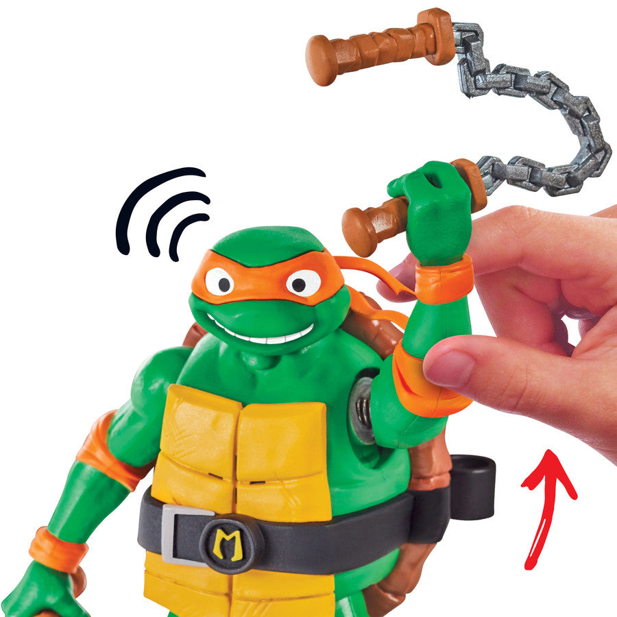 سلاحف النينجا شخصية مايكل أنجلو 14سم شخصيات كرتونية Ninja Turtles