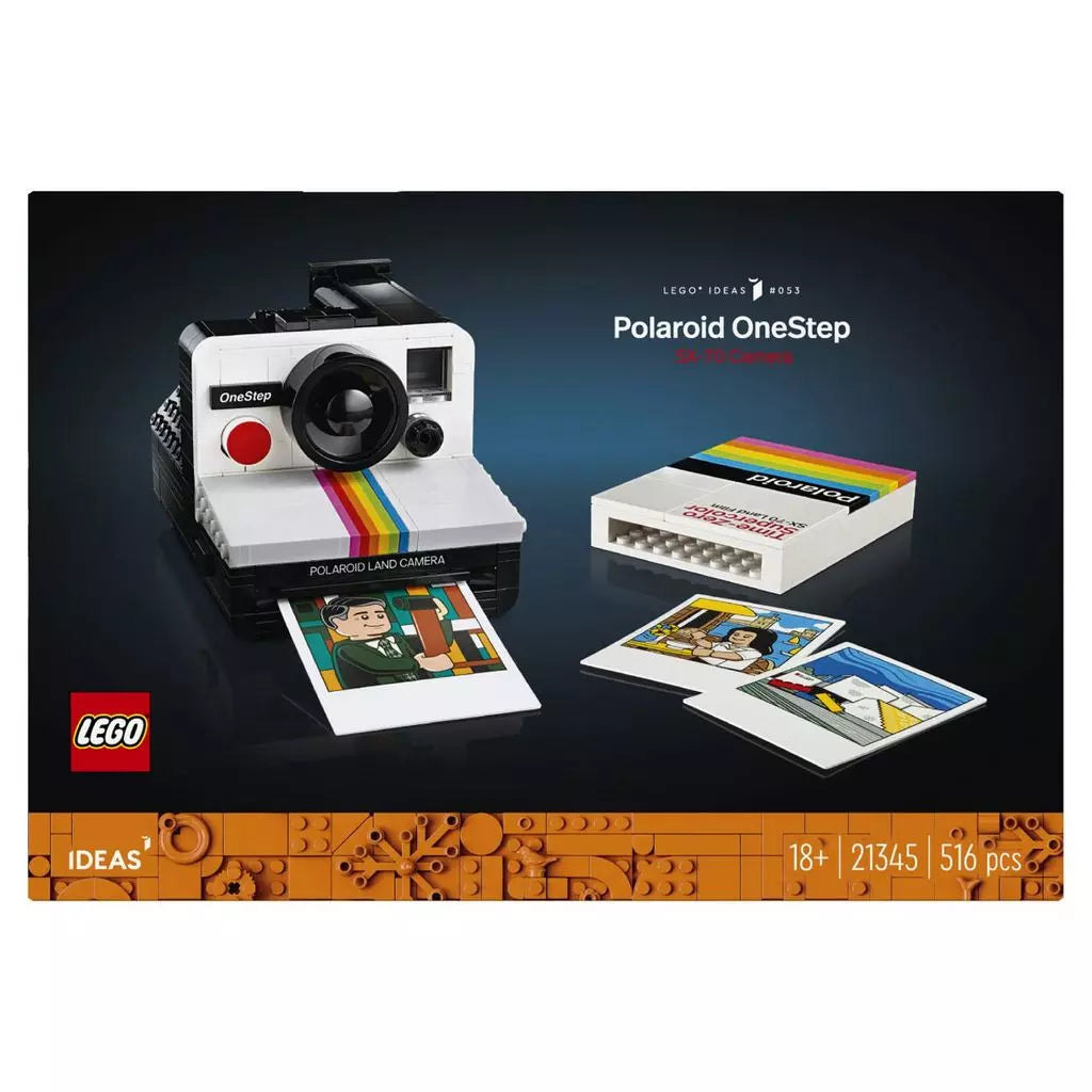 ليجو كاميرا بولارويد خطوة واحدة مكعبات التركيب LEGO