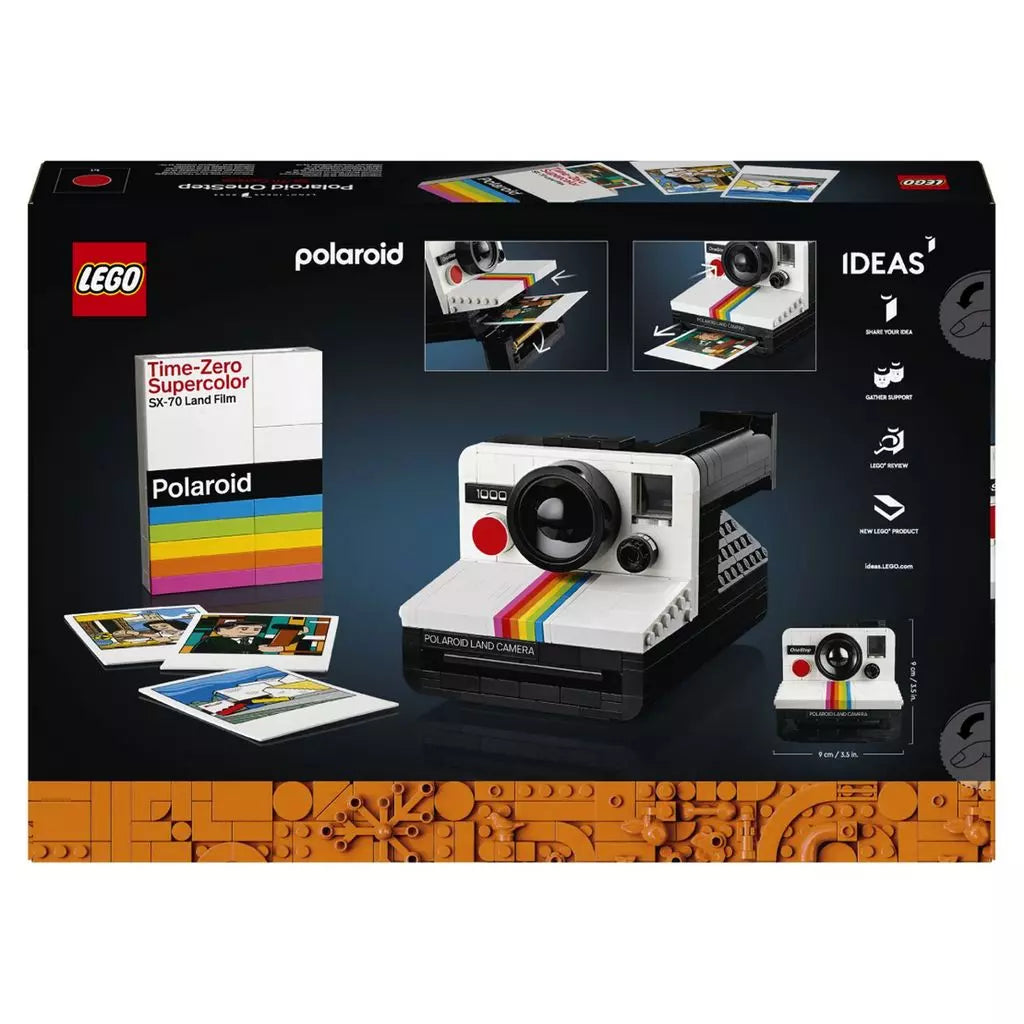 ليجو كاميرا بولارويد خطوة واحدة مكعبات التركيب LEGO