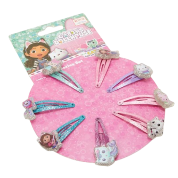 غابي دول هاوس لعبة المشبك 8 قطع الخرز والاكسسوارات Gabby Dollhouse