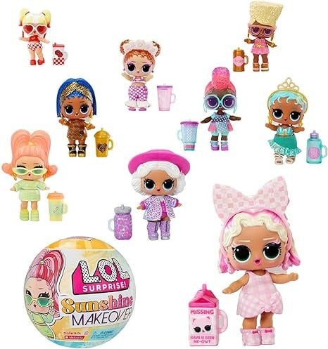 ال او ال سربرايز دمى الشمس المشرقة دمية مع اكسسوارات LOL Surprise