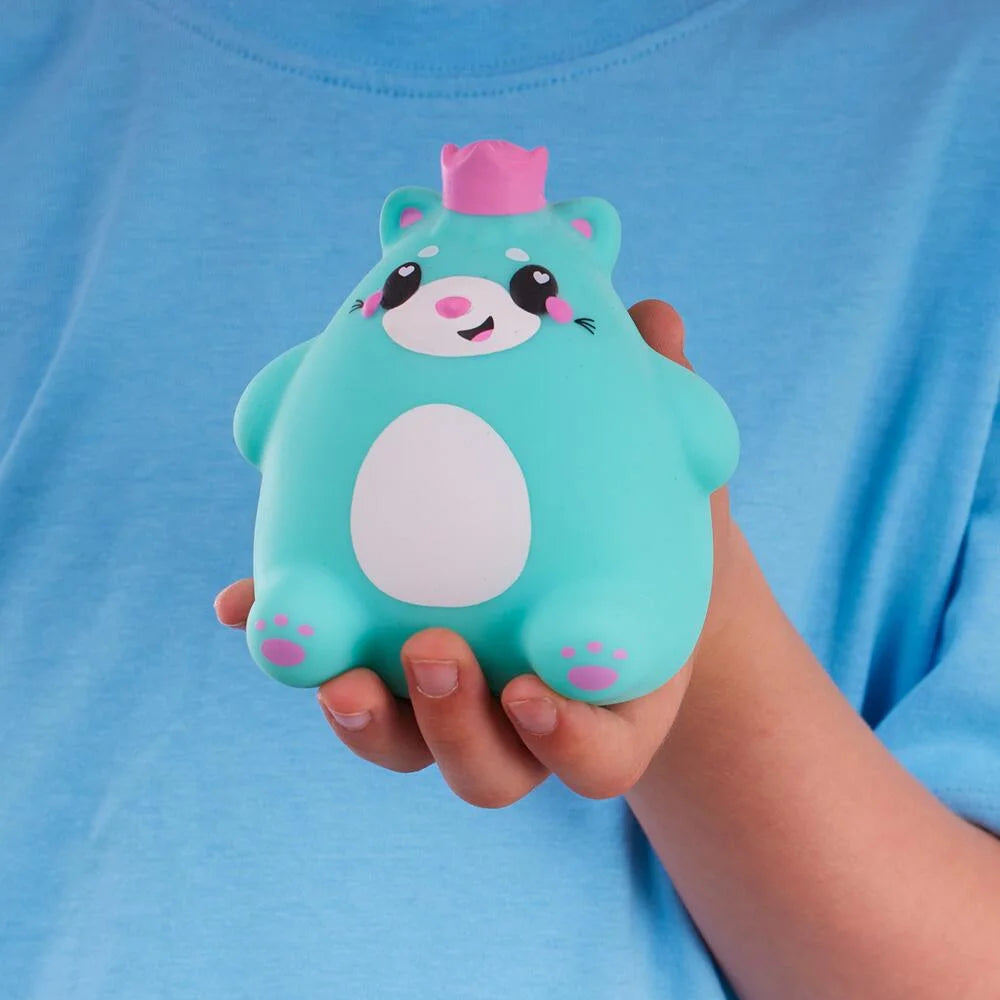 سموشزيز مجسم القطة الخضراء إزمي التمدد والضغط Smooshzees