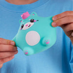 سموشزيز مجسم القطة الخضراء إزمي التمدد والضغط Smooshzees