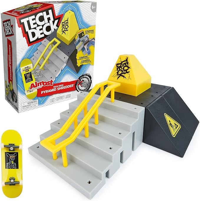 تيك ديك لعبة تصميم وبناء حديقة تزلج اكس كونكت بارك كرييتور الوان متنوعه مركبات مع مسار TECH DECK