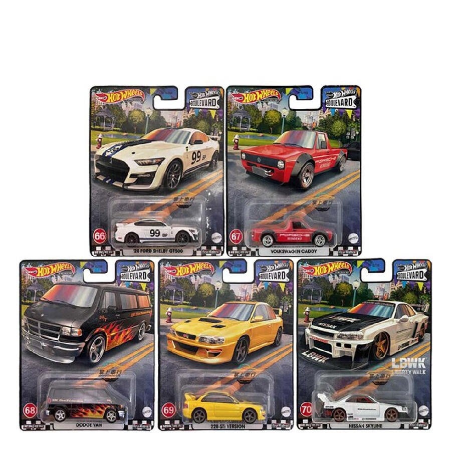 هوت ويلز سيارات بوليفارد اشكال متنوعه سيارات داي كاست HotWheels