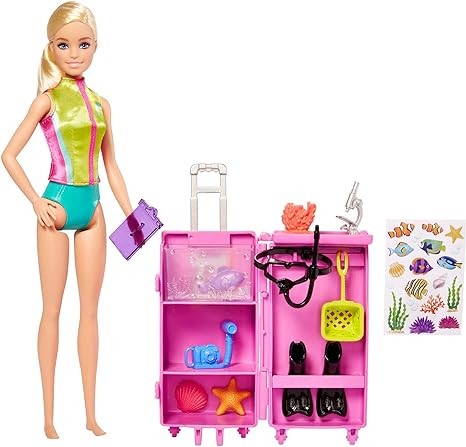 باربي دمية البيولوجي مارين دمية مع اكسسوارات Barbie