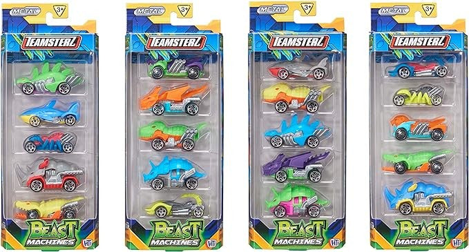 تيمسترز سيارات 5 قطع الوان متنوعه المركبات المتنوعه Teamsterz