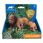 أنيمال بلانيت مجسم الأسد والشبل مجسمات الحيوانات Animal Planet