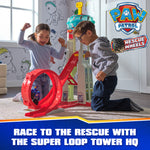 باو باترول برج المقر الرئيسي لمركبات الإنقاذ مع مسار مركبات مع مسار Paw Patrol