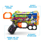 اكس شوت مسدس ميناس سونيك بلو مسدسات مطاطية Zuru