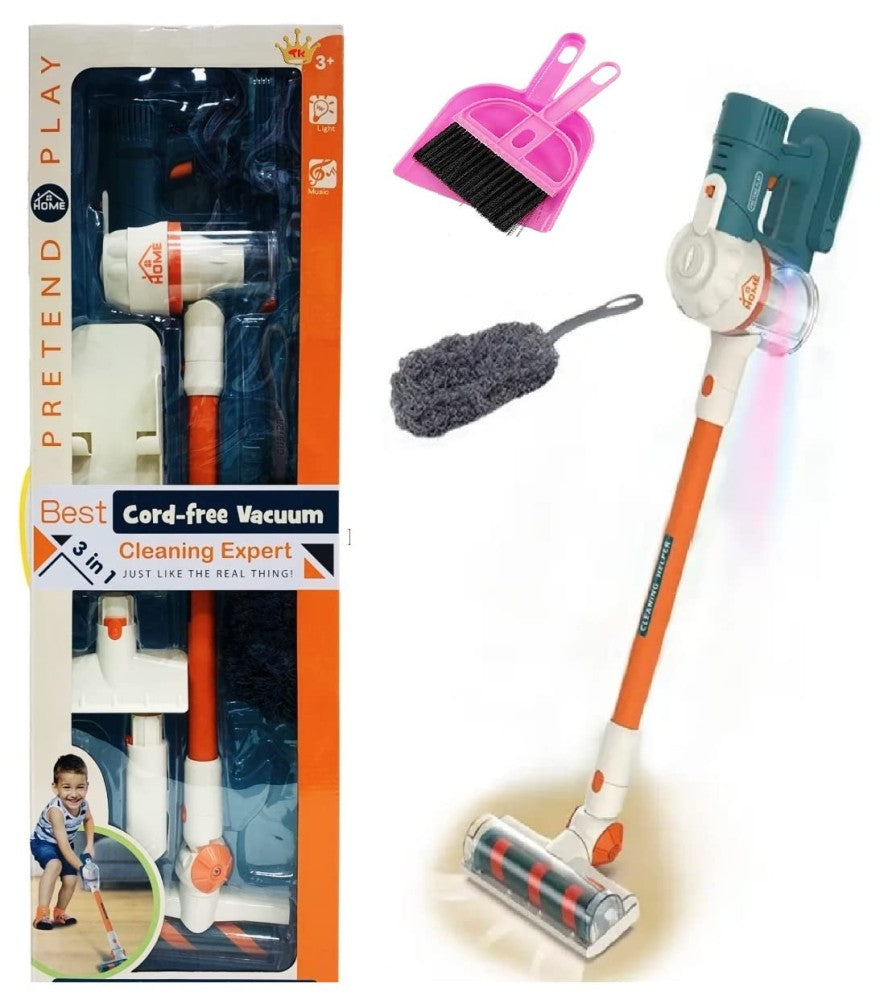 مكنسة كهربائية 3 في 1 مع اصوات واضواء LOCAL