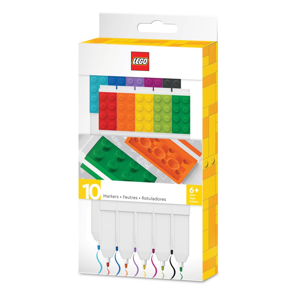 ليجو 53101 مجموعة اقلام ماركر 10 قطع رسم و تلوين LEGO