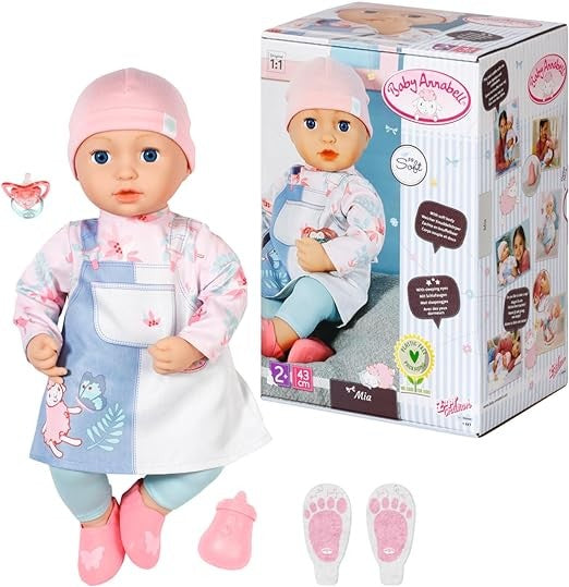 بيبي انابيل دمية ميا 43 سم دمى المواليد Baby Annabell