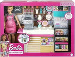 باربي دمية مع مقهى دمية مع اكسسوارات Barbie