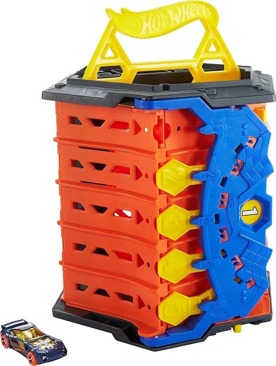 هوت ويلز مضمار سباق رول اوت ريسويه مع سباره مركبات مع مسار HotWheels