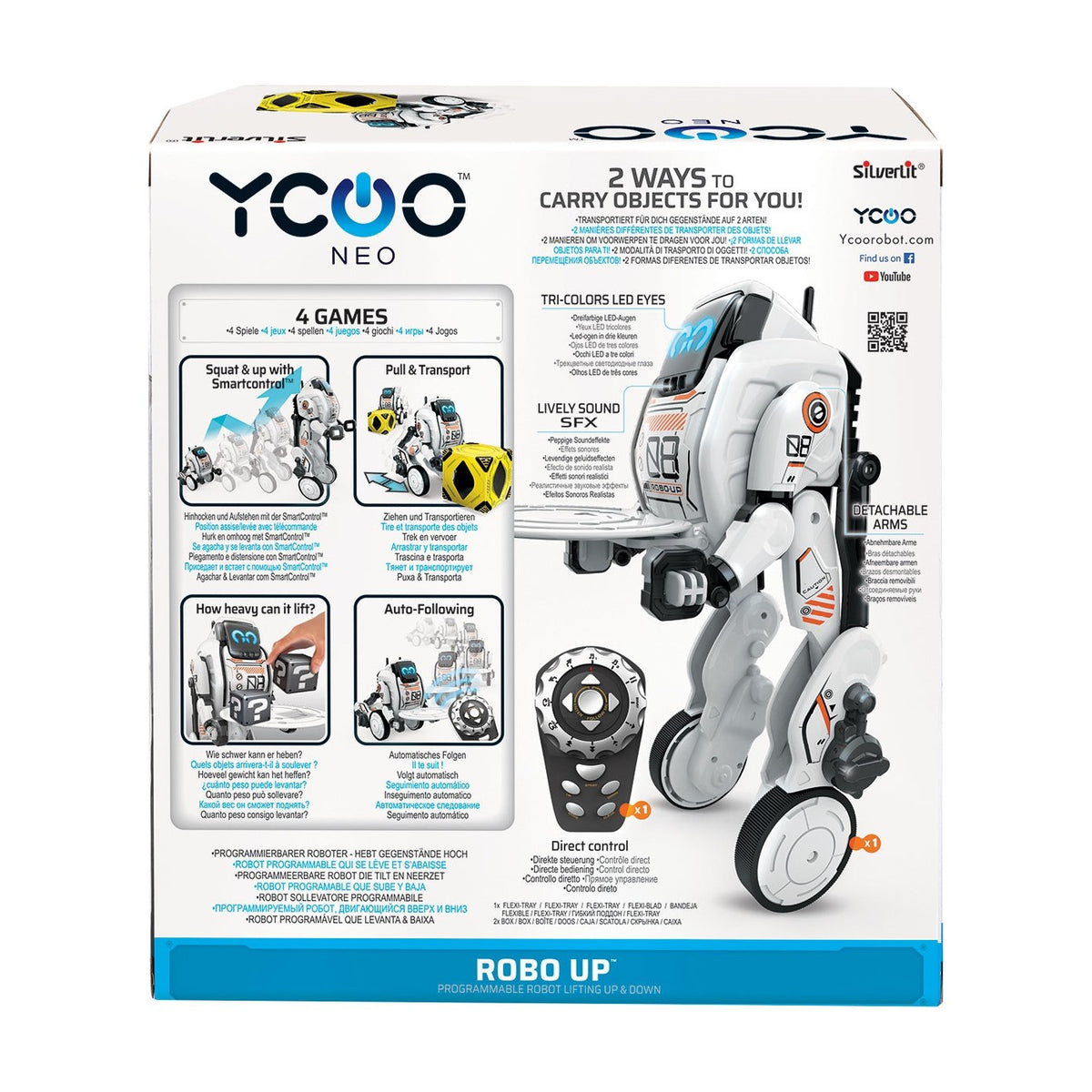 سيلفرليت روبوت روبو اب بجهاز تحكم عن بعد ألعاب الروبوت Silverlit