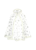 فيري لاند زي عباءة الثلج البيضاء ملابس الأميرات Fairy Land