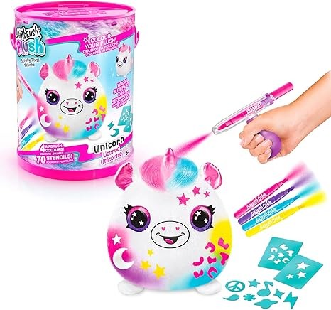 اير برش علبة طلاء ايه بي بي سكويش بالز الوان متنوعه Airbrush Plush