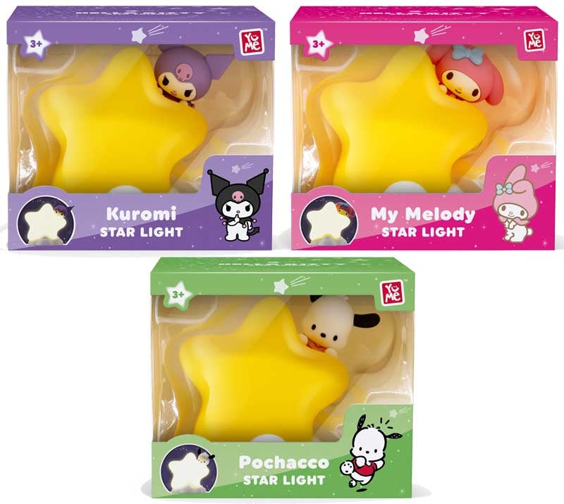 هيلو كيتي مجسم الضوء نجمي متنوع المجسمات Hello Kitty and Friends