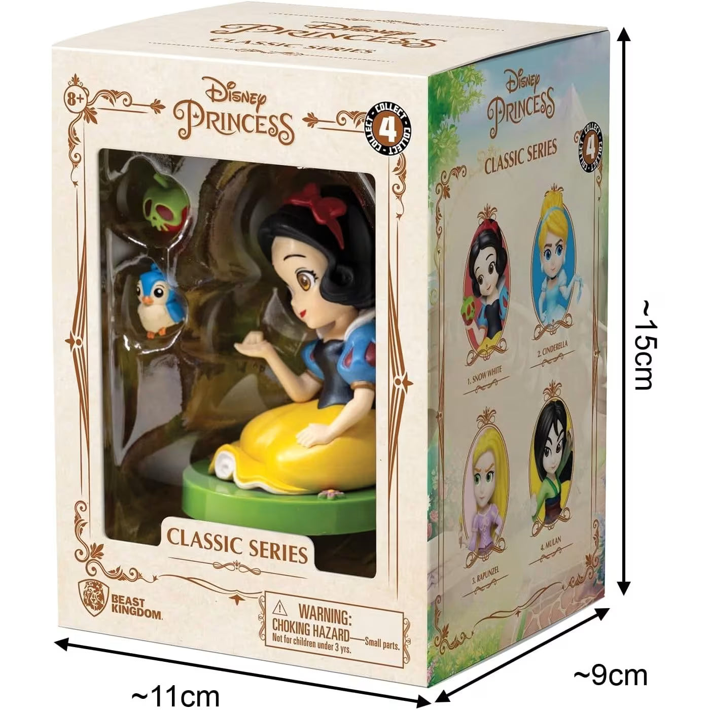 يومي مجسم سنو وايت 10 سم شخصيات كرتونية YUME