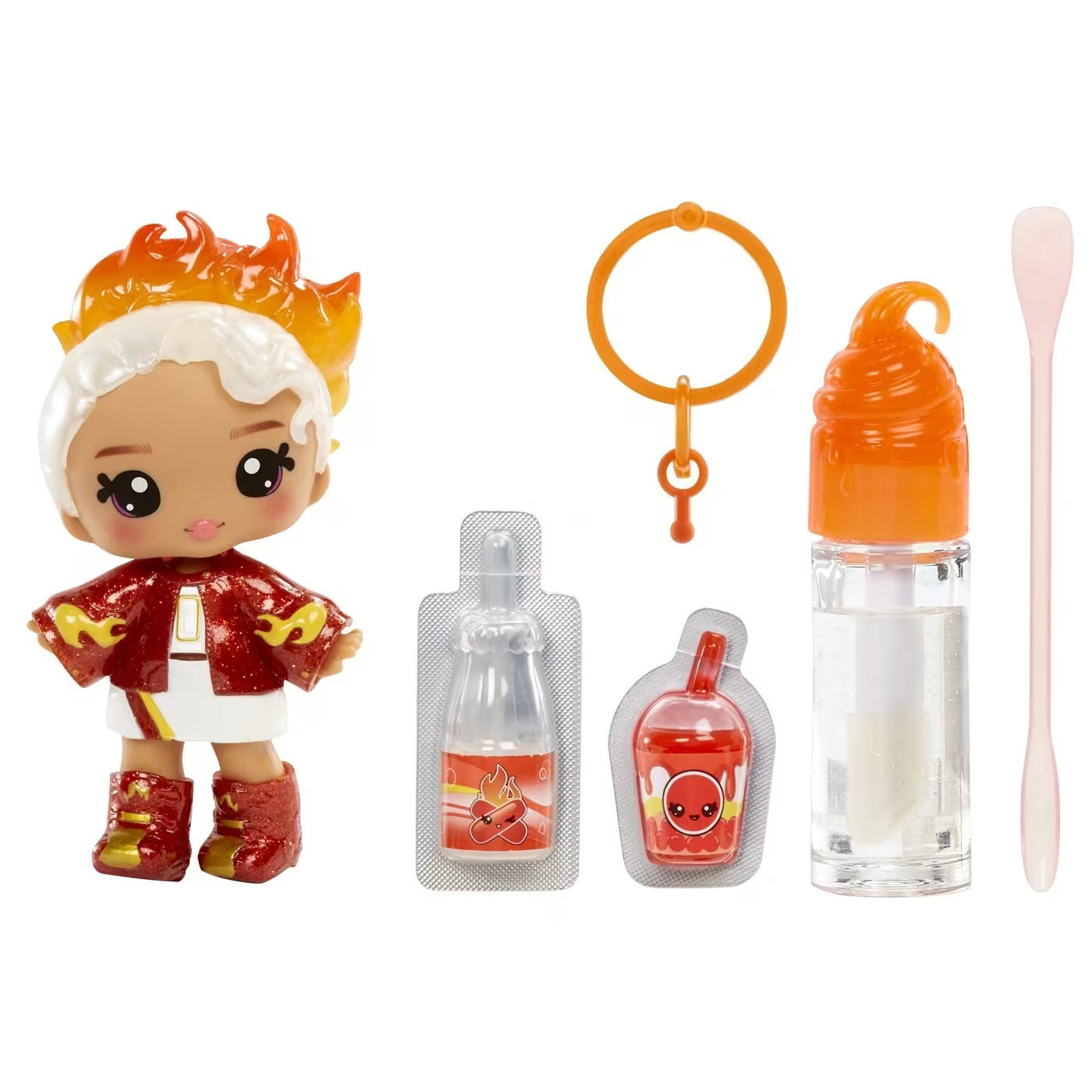 يامي لاند دمية مع عنبر سينامون دمية مع اكسسوارات Yummiland