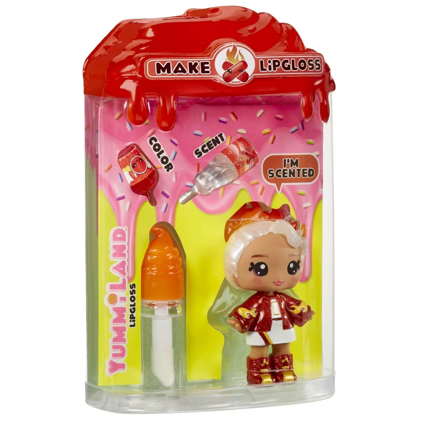 يامي لاند دمية مع عنبر سينامون دمية مع اكسسوارات Yummiland