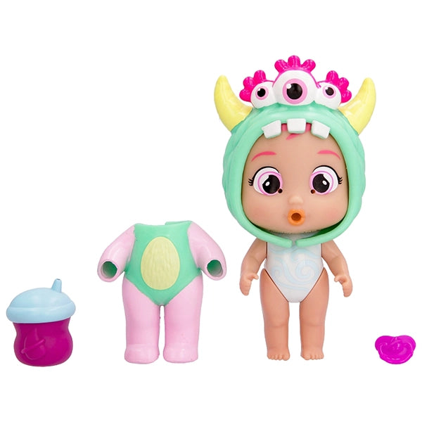 كراي بيبيز زيبي الوحوش النطاطة دمية مع اكسسوارات CRY Babies