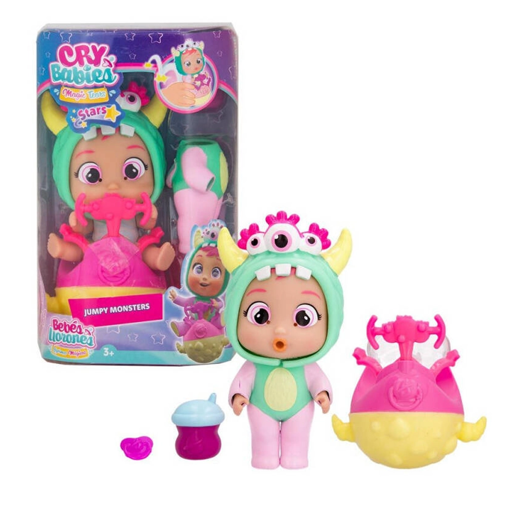 كراي بيبيز زيبي الوحوش النطاطة دمية مع اكسسوارات CRY Babies