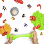 زورو سماشرز بيضة ايتشو جزيرة الديناصورات مجسمات الحيوانات Zuru