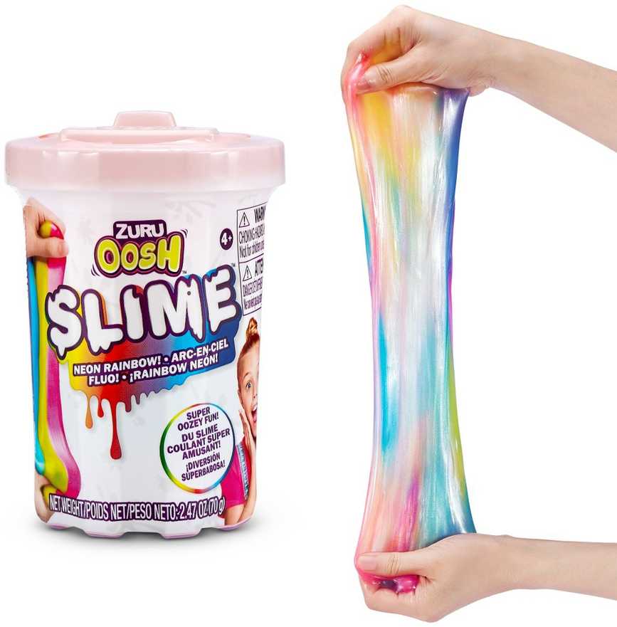 زورو طقم سلايم مغناطيسي مكون من 4 قطع الوان متنوعه سلايم Zuru