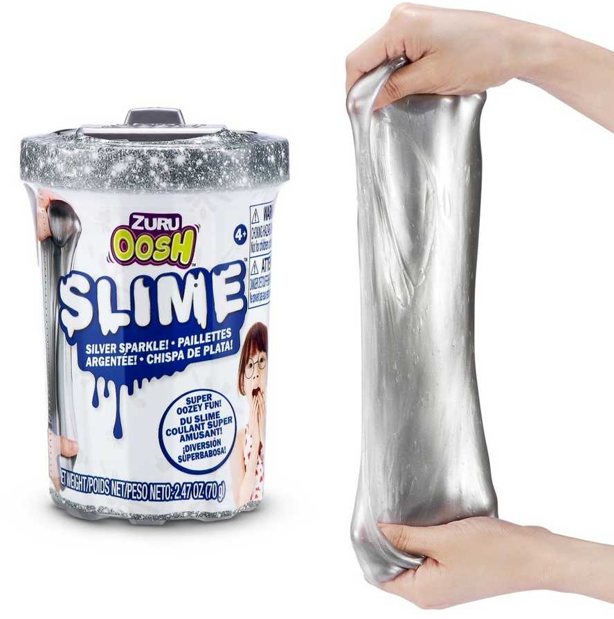 زورو طقم سلايم مغناطيسي مكون من 4 قطع الوان متنوعه سلايم Zuru